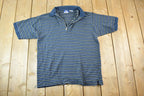 Vintage 1990s 725 Striped Button Up Polo Style Shirt