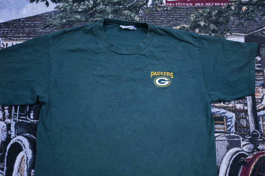 Vintage 1990s Green Bay Packers NFL Embroidered t Shirt
