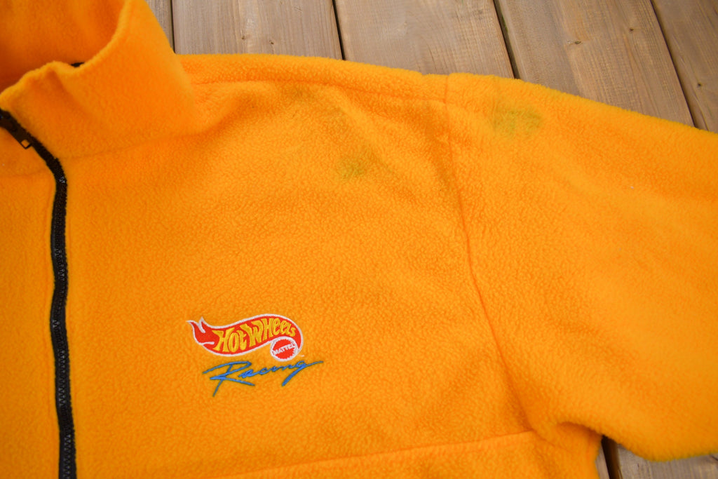 Vintage 1980s Hot Wheels Racing Fleece Sweater