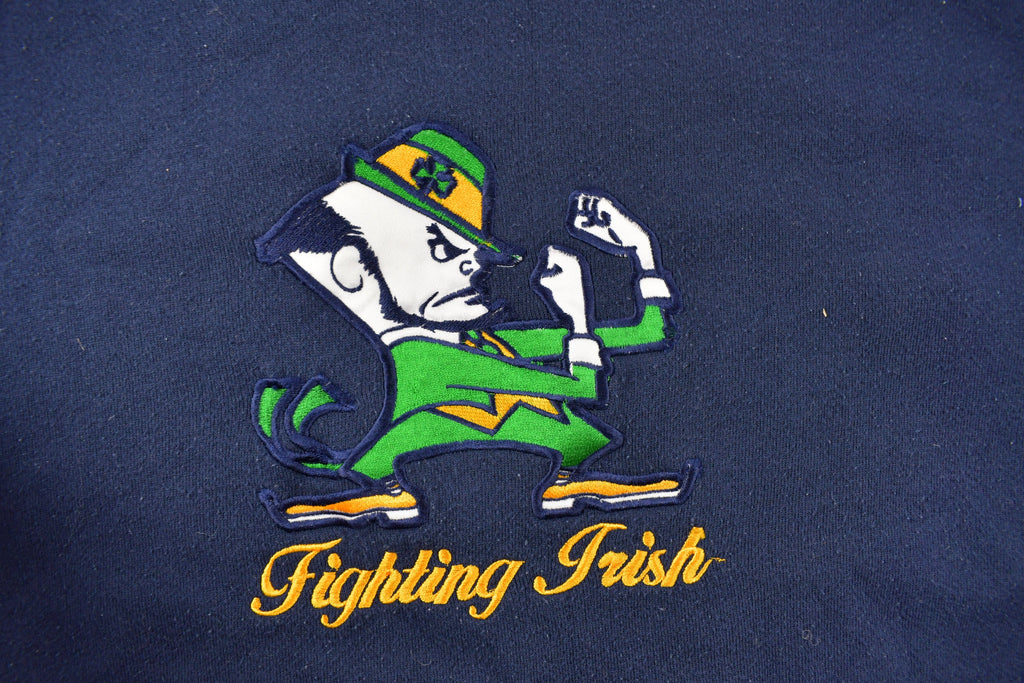 Vintage 1990s University Of Notre Dame Fighting Irish Collegiate Crewneck