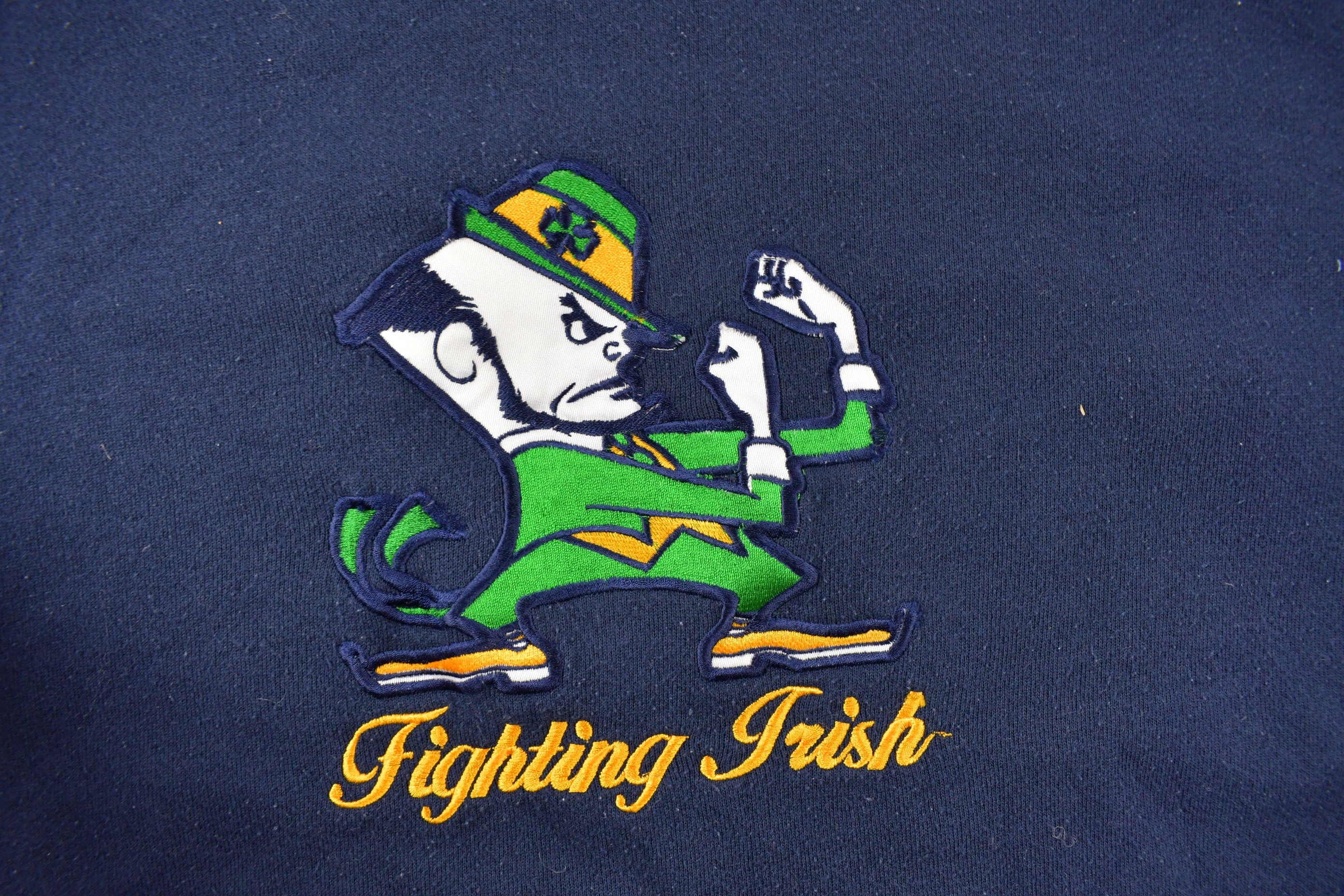 Vintage 1990s University Of Notre Dame Fighting Irish Collegiate Crewneck