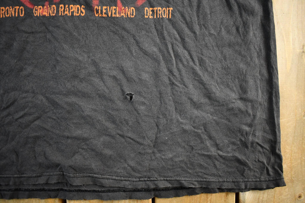 Vintage 1999 Pantera World Domination Tour Graphic T-Shirt Men's XL