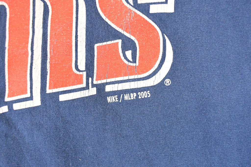 Vintage Y2K Nike Minnesota Twins Centre Scoosh MLB T-Shirt Men's XL