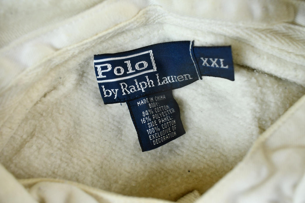 Vintage Y2K Polo Ralph Lauren Quarter Button Hoodie / Vintage Sweater / Ralph Lauren Pullover / Vintage Hoodie / Casual / Streetwear