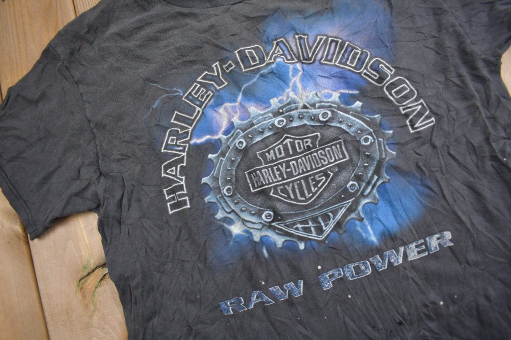 Vintage 1990s Harley Davidson Indianapolis Southside T-Shirt