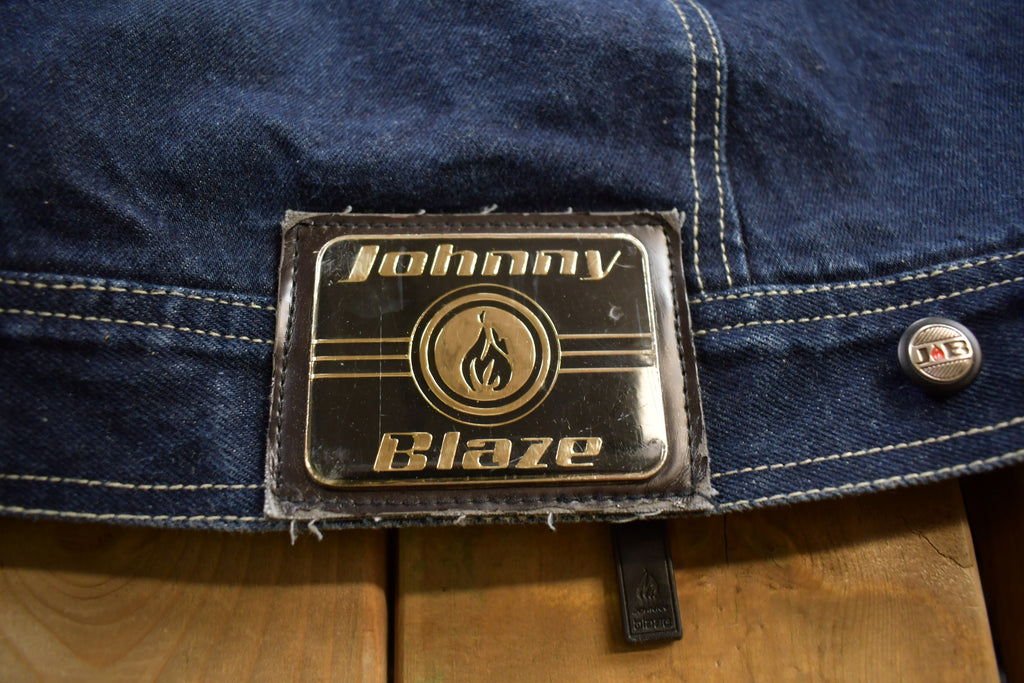 Vintage 1990s Johnny Blaze Denim Jean Jacket