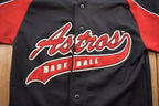Vintage 1990s Astros Button Up MLB Baseball Jersey