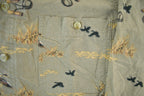 Vintage 2000s Me Sport Ducks All Over Print Button Up Shirt Men's Medium