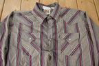 Vintage 1990s Ely Cattleman Western Style Pearl Snap Button Up Shirt  Western Wear  Rodeo Shirt  Cowboy Shirt