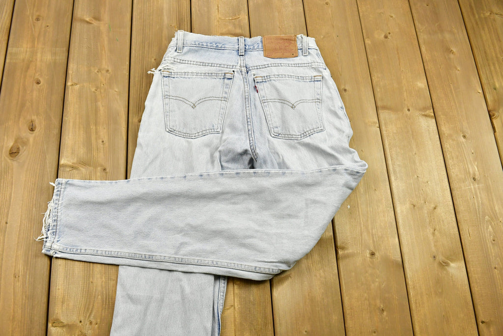 Vintage 90's Levi's 550 Red Tab Jeans Size 8 M