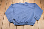 Vintage 1980s Cute Cat Embroidered Crewneck