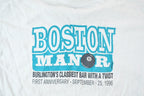 Vintage 1990s Boston Manor Burlington Souvenir T-Shirt
