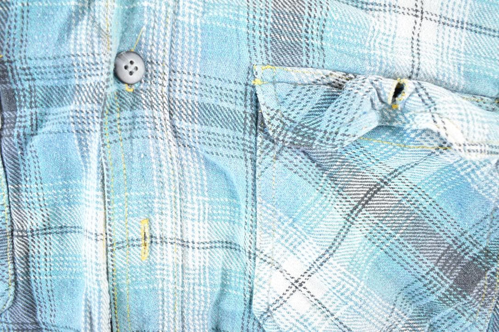 Vintage 1990s Dual Control Plaid Button Up Shirt Mens XL
