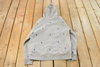 Vintage Y2K Polo Ralph Lauren All Over Print Hoodie Youth XL / Vintage Sweater / Ralph Lauren Pullover / Vintage Hoodie / Streetwear