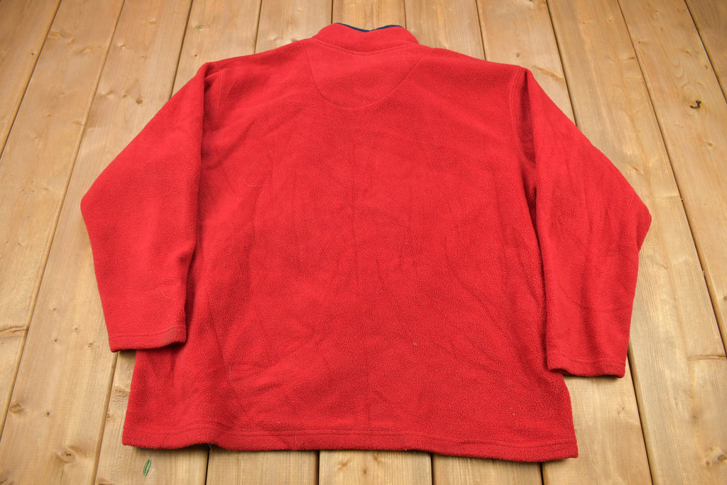 Vintage 2000 Looney Tunes Embroidered Fleece Sweatshirt