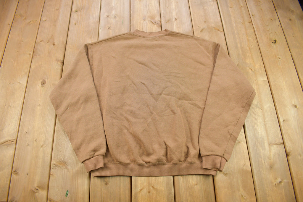 Vintage 1990s Blank Heavyweight Lee Crewneck Sweatshirt