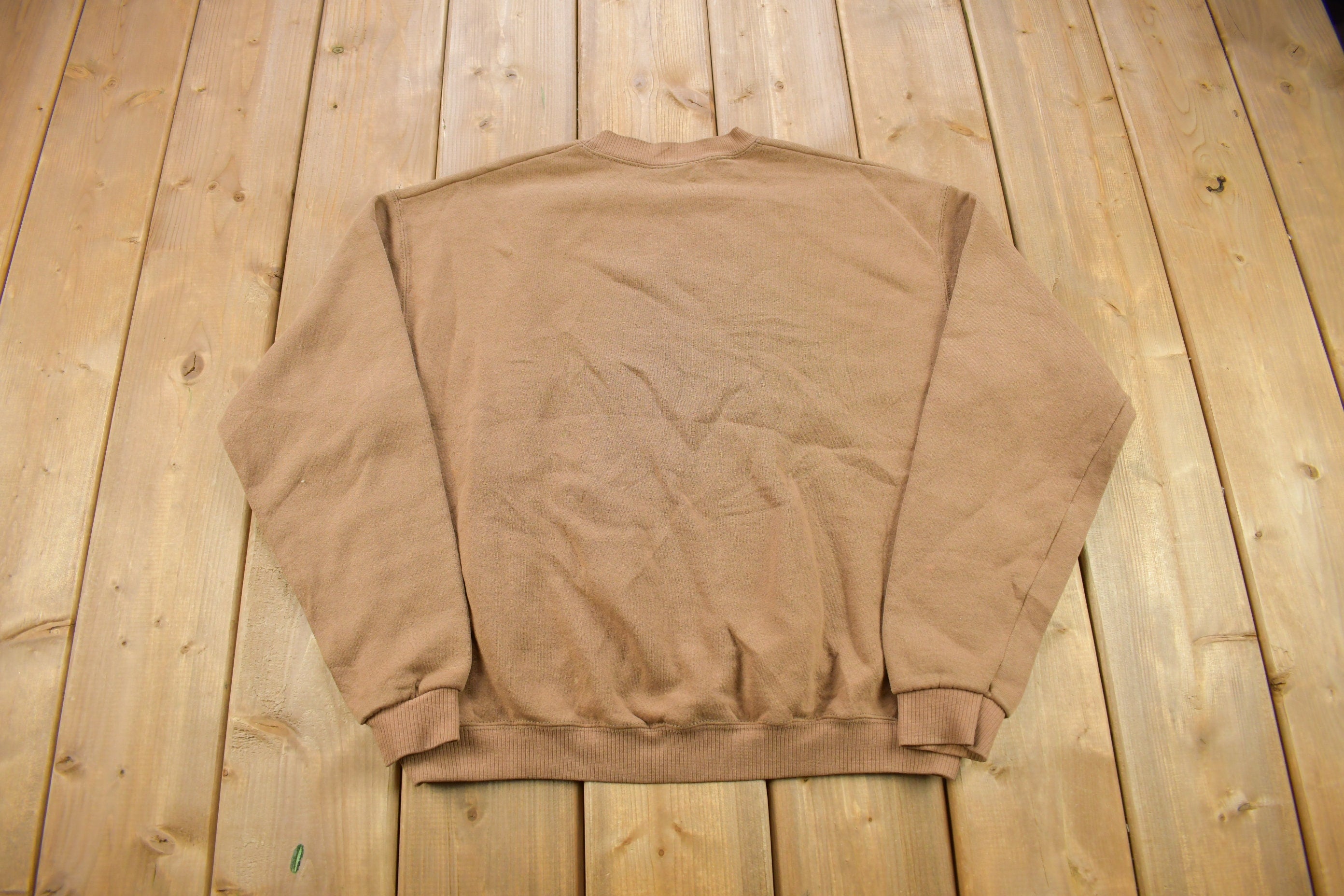 Vintage 1990s Blank Heavyweight Lee Crewneck Sweatshirt