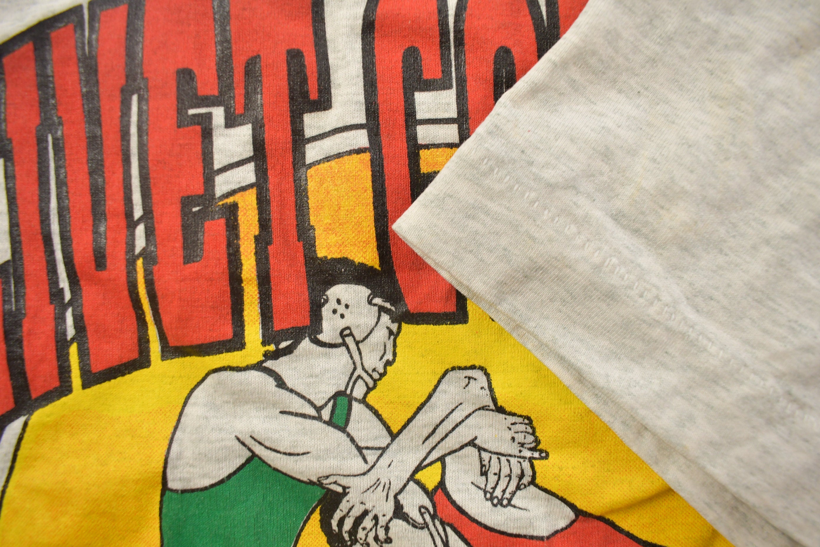 Vintage 1990s Olivet College Wrestling Collegiate T-Shirt