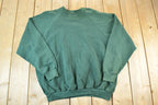 Vintage 1990s FOTL Blank Souvenir Olive Crewneck Sweatshirt Made In USA