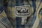 Vintage 1990s Woolrich Woman Plaid Lined Jacket