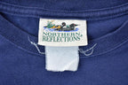 Vintage 1990s Northern Reflections Bird And Blanket Theme Graphic T-Shirt