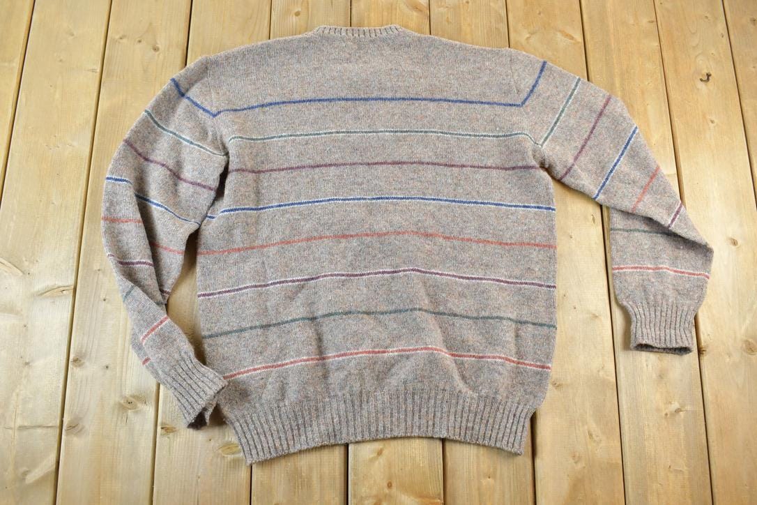 Vintage 1990s Classics 100% Wool Knit Sweater