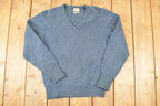 Vintage 1970s Jas K Wilson Alan Paine Knit Cardigan Sweater Mens S