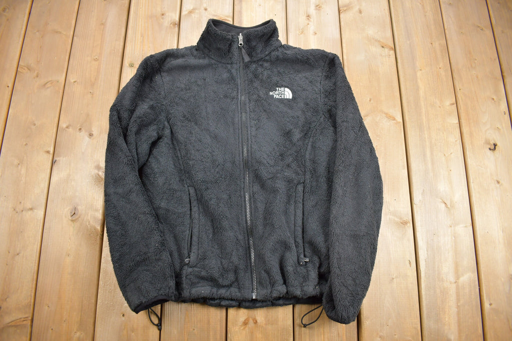 Vintage 1990s The North Face Fleece Full Zip Sweater  Women's  Embroidered  Streetwear  Athleisure  Outdoorsman