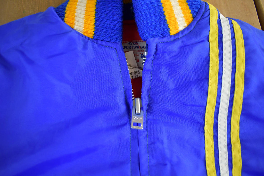 Vintage 1980s Avon Sportswear Racing Jacket Adult Small