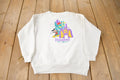 Vintage 1990s Mickey Mouse Disneyland Disney Designs Youth Sized Crewneck Made In USA