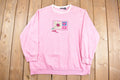 Vintage 1990s Cute Embroidered Crewneck Sweater