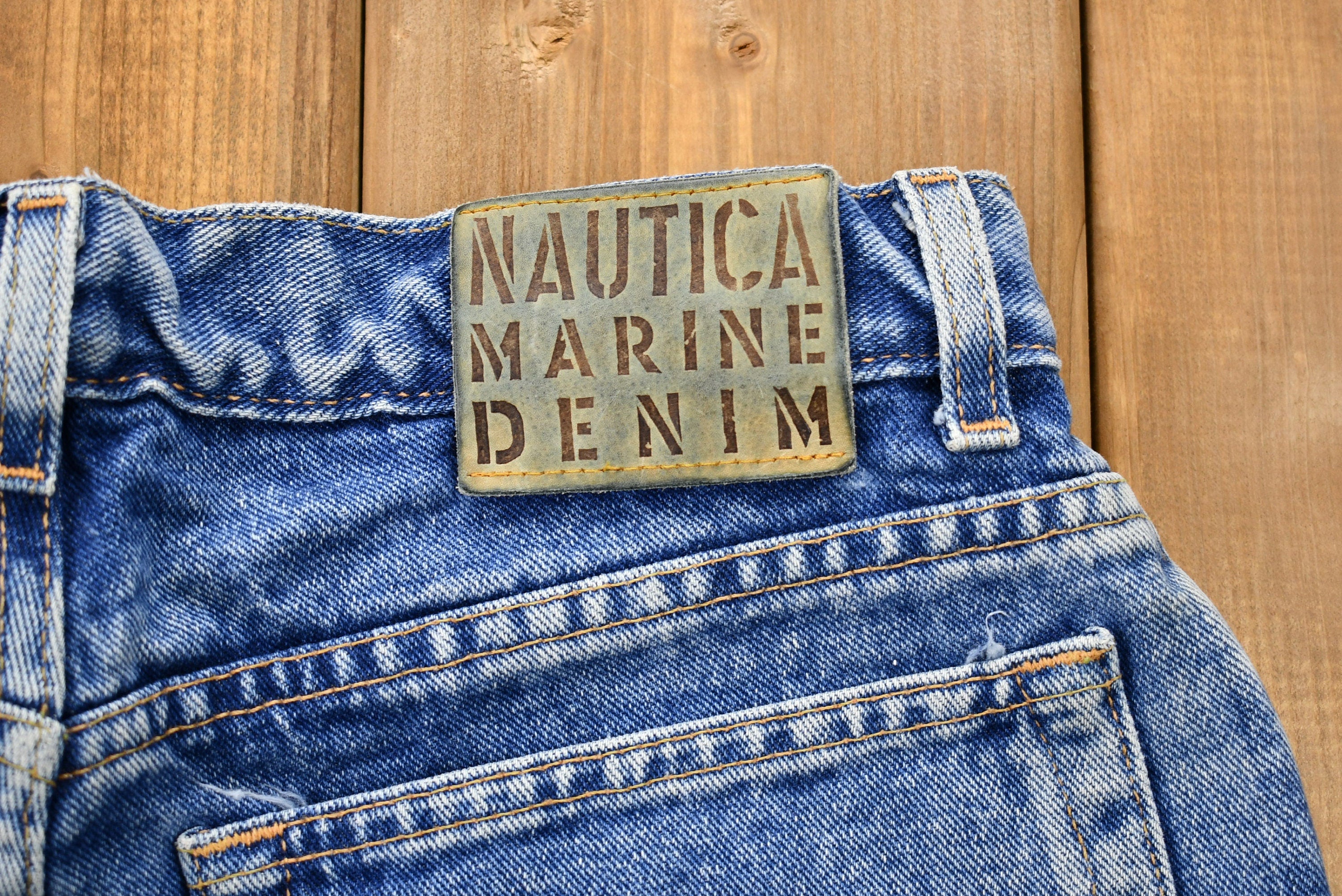 Vintage 1990s Nautica Mid-Wash Relaxed Fit Mom Jeans
