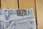 Vintage 1990s Levi's Distressed Relaxed Fit Denim Jeans Men's 32 x 29