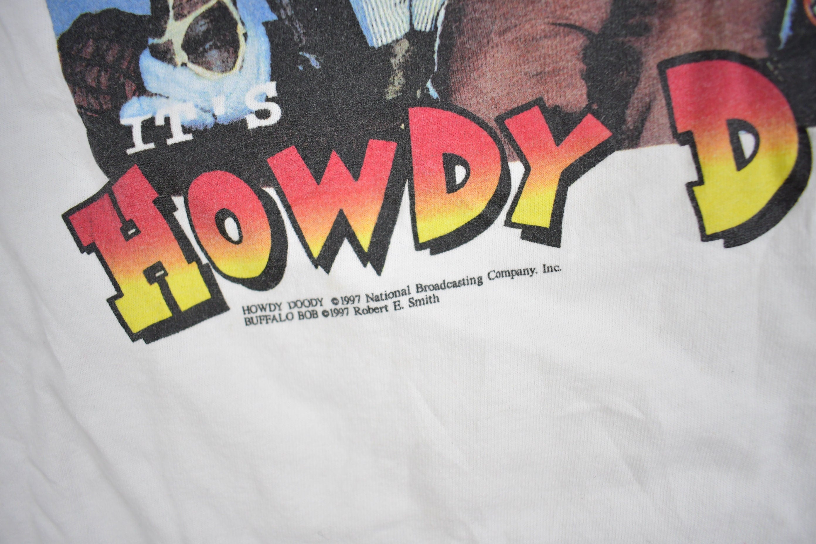 Vintage 1997 Howdy Doody TV Promo T-shirt