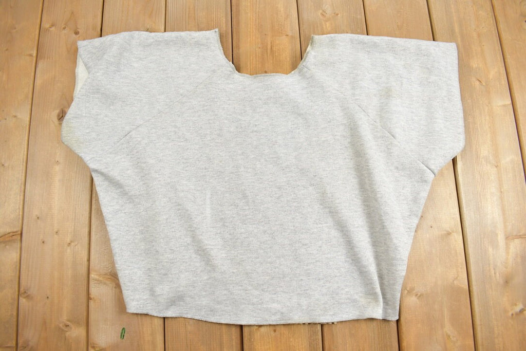 Vintage 1990s Crop Sleeveless Venice Beach California Muscle Beach Crewneck Sweatshirt