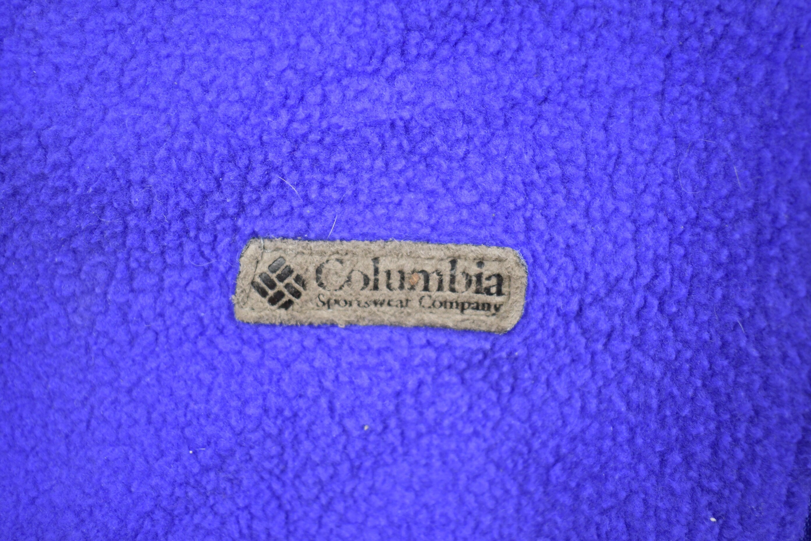 Vintage 1990s Columbia Fleece Sweater Vest