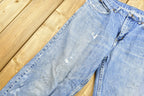 Vintage 1990s LEE Light Washed Distressed Jeans