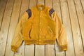 Vintage 1960s Wool Leather Varsity Jacket Men's Medium
