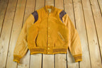 Vintage 1960s Wool Leather Varsity Jacket Men's Medium