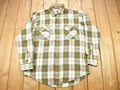 Vintage 1980s Charleston Bay Button Up Flannel Shirt