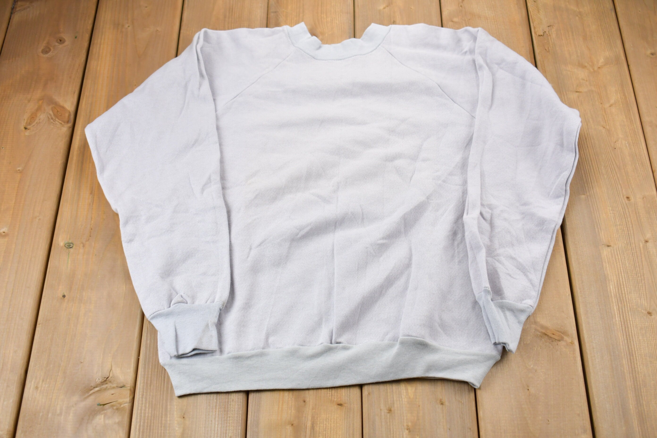Vintage 1980s Tar Heel Sports Raglan Crewneck Sweatshirt