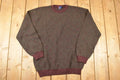 Vintage 1990s Jack Lefcourt Wool Knit Crewneck Sweater Men's L