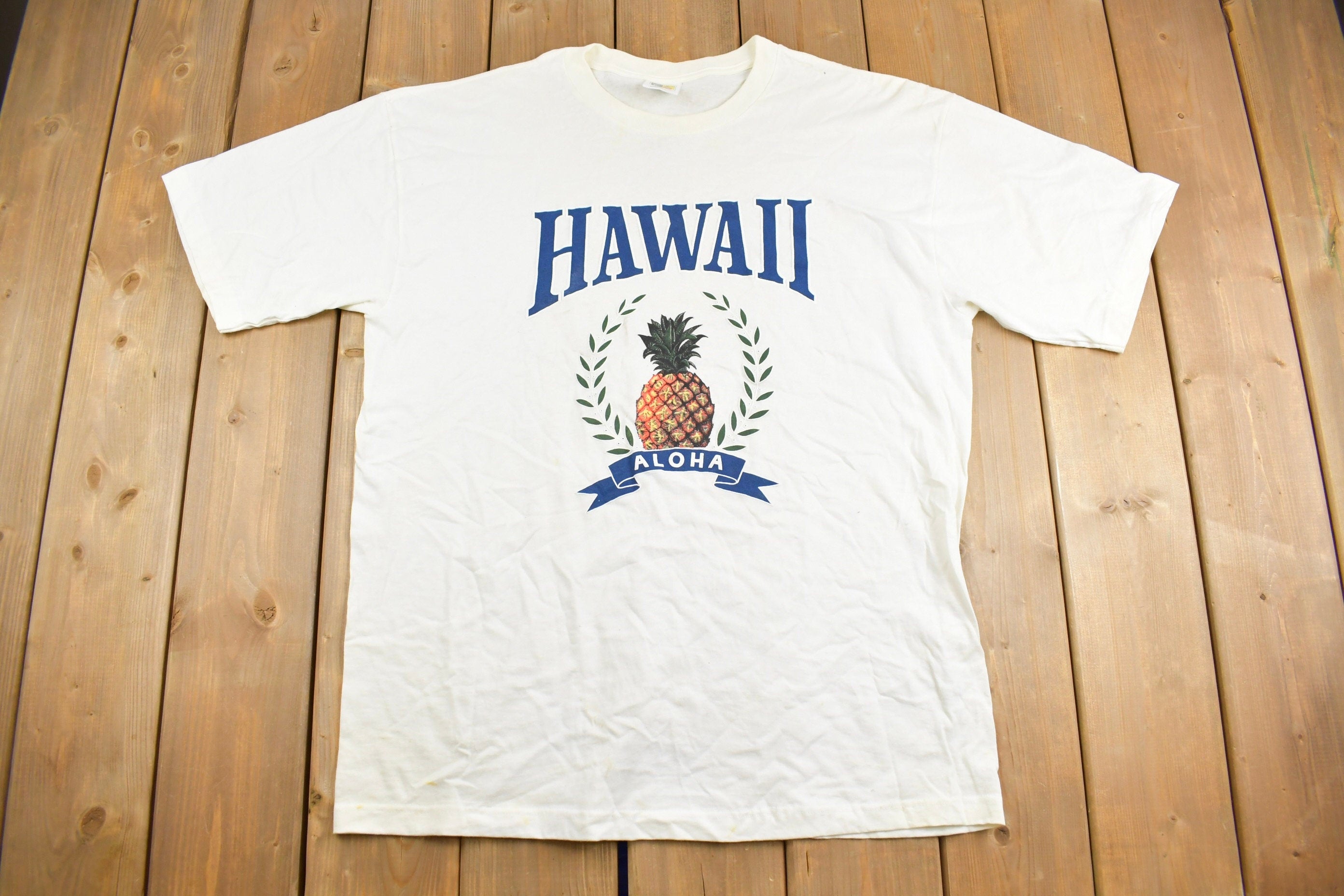 Vintage 1990s Hawaii Graphic T-Shirt