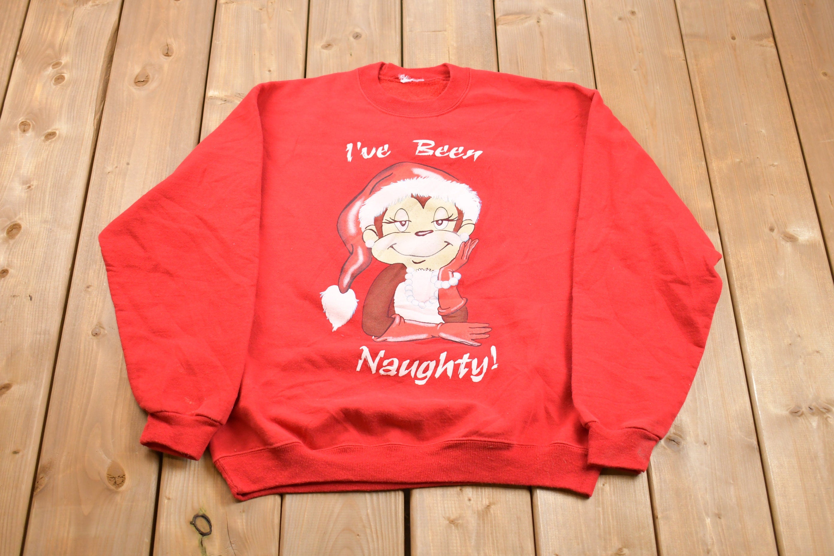Vintage 1990s I've Been Naughty Crewneck