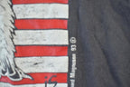 Vintage 1993 UAW Vet American Eagle Souvenir Single Stitch Graphic Print T-Shirt