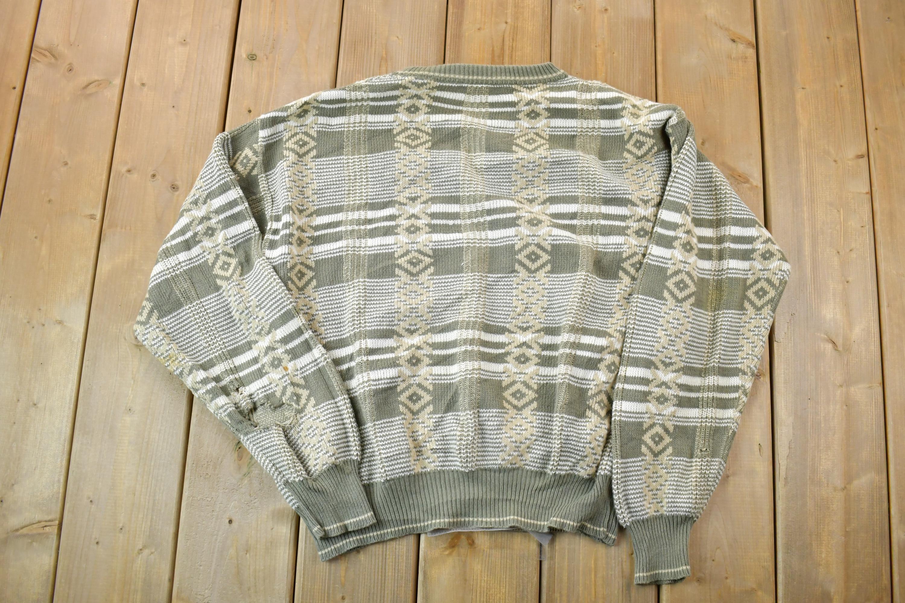Vintage 1990s Britches Georgetowne Knit Crewneck Sweater