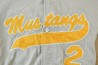 Vintage 60s DeLong MLB Mustangs Baseball Jersey