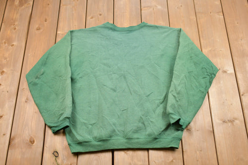 Vintage 1990s Blank Basic Crewneck Sweatshirt / Made in USA / 90s Crewneck / Vintage Essentials / Athleisure / Streetwear