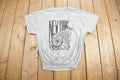 Vintage 1980s New York Short Sleeve Crewneck Sweatshirt Bike 80s Crewneck