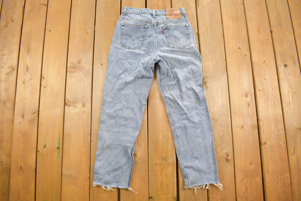 Vintage 1990s Levi's 512 Denim Women's Jeans Size 28 x 26